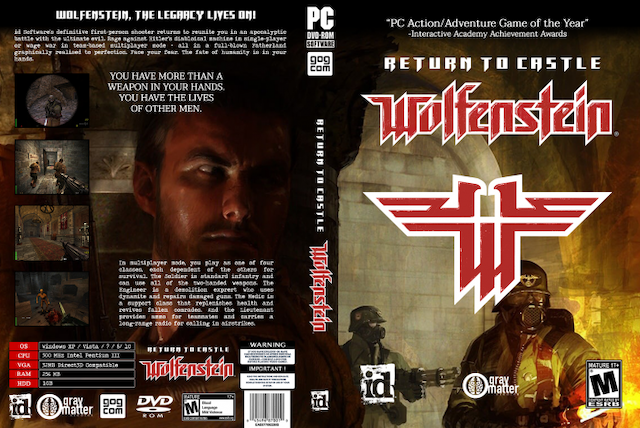 Cover zum Spiel Return to Castle Wolfenstein
