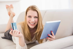 Bezahlen im Internet mit Kreditkartenzahlung