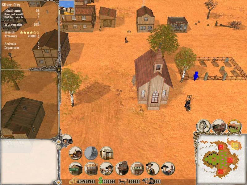 Far West: Wild West Tycoon und Management-Simulation