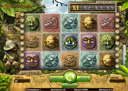 Gonzos Quest Screenshot