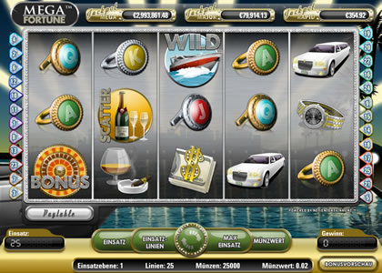 Mega Fortune Screenshot