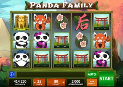 Panda Family Screenshot