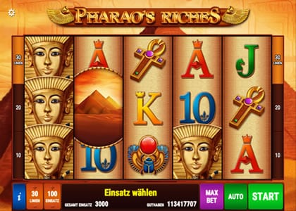 Pharao's Riches Screenshot