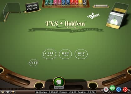 Texas Hold'Em Screenshot