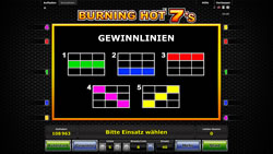 Burning Hot 7s Screenshot 4