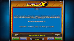 Golden X Casino Screenshot 3