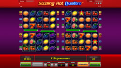 Sizzling Hot Quattro Screenshot 1